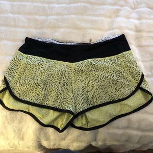 Lulu lemon speed shorts